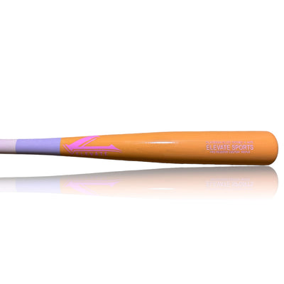 Easter Collection stock bat - orange and purple top